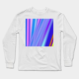 blue green red abstract texture pattern design Long Sleeve T-Shirt